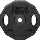Hammer Strength Urethane 12-Sided Olympic Plates- 45 lbs
