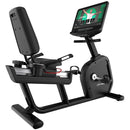 Club Series+ Recumbent Lifecycle with SE4 Console, black base