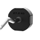 Inside of 60 LB fixed barbell head - 27.2 KG